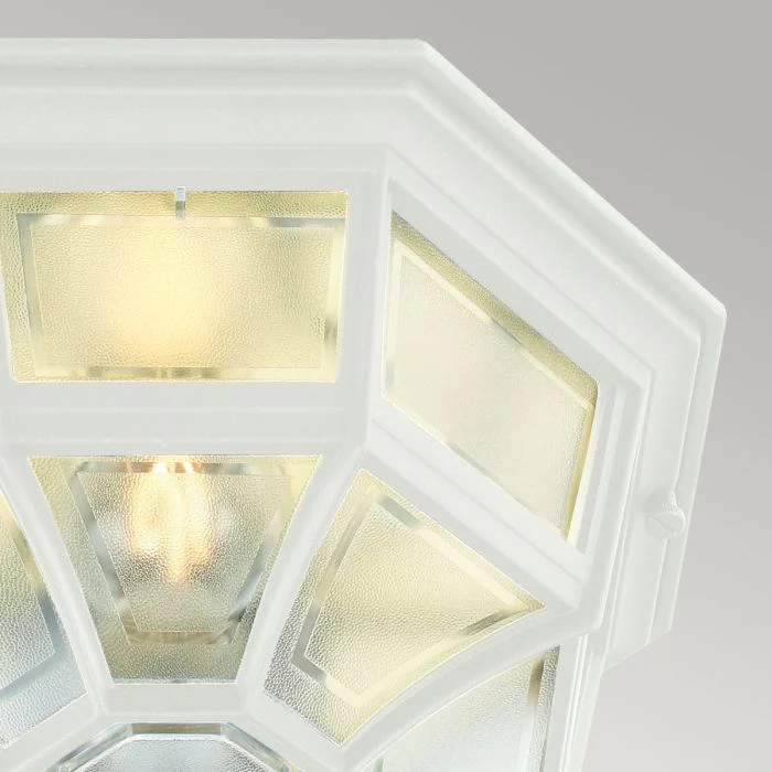 Latina 1 Light Ceiling Light - White - Image 4