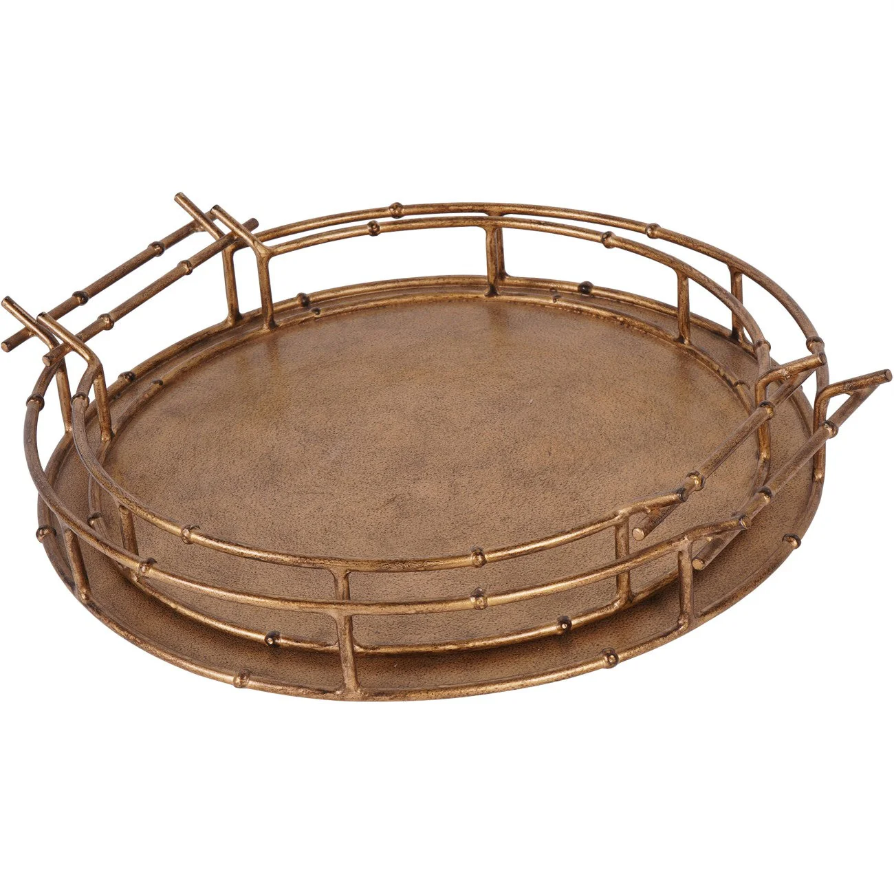 Astaire Bamboo Tray Set Of 2 Mini and Small - Image 3