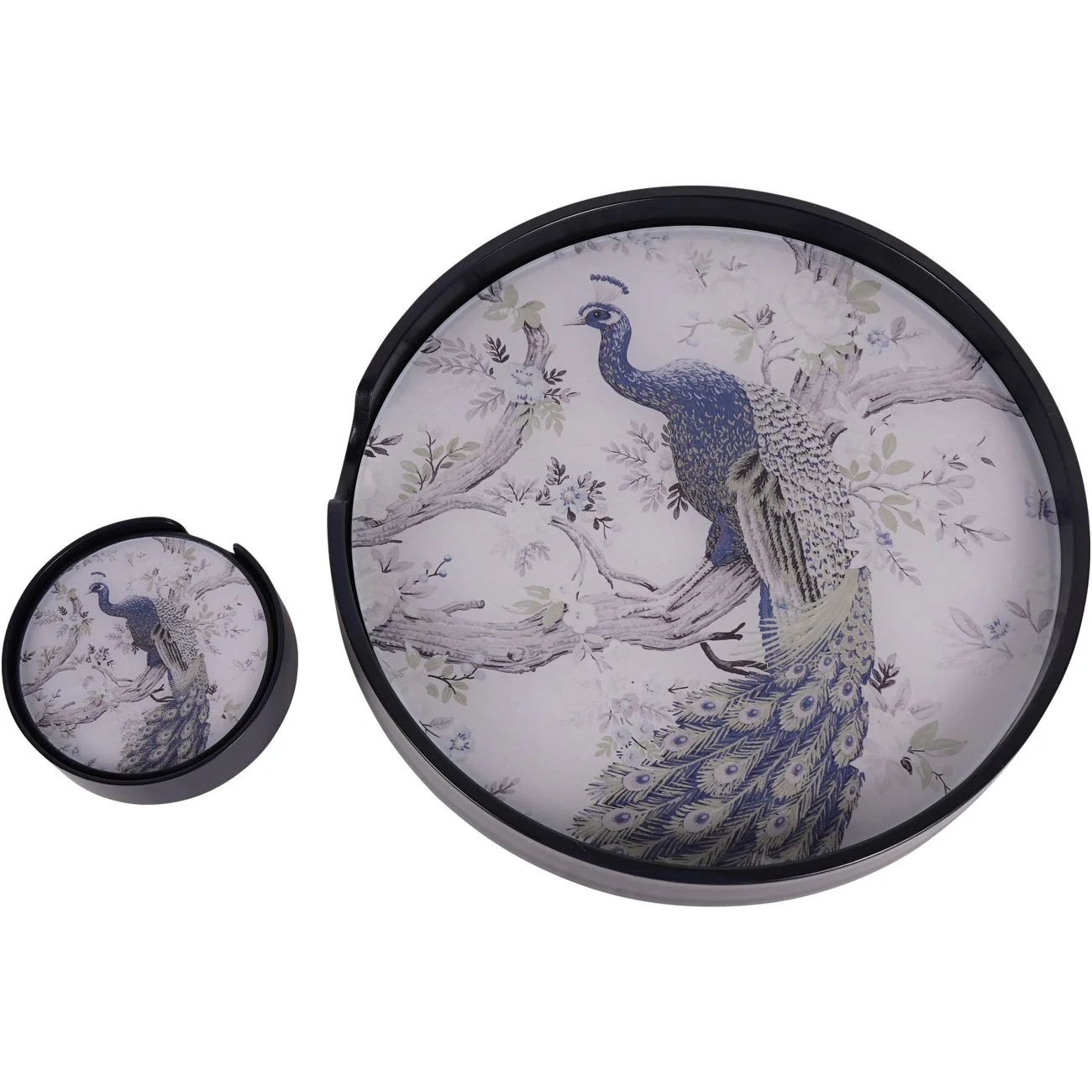 Belvedere Peacock Set Of 4 Placemats - Image 6