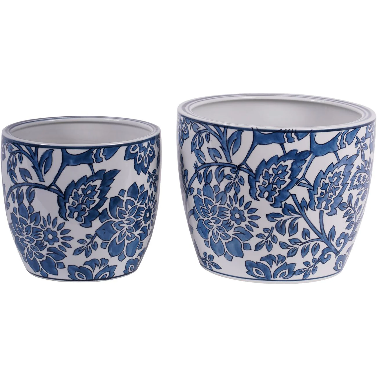 Blue and White Adain Porcelain Planter - Large/Small - Image 10
