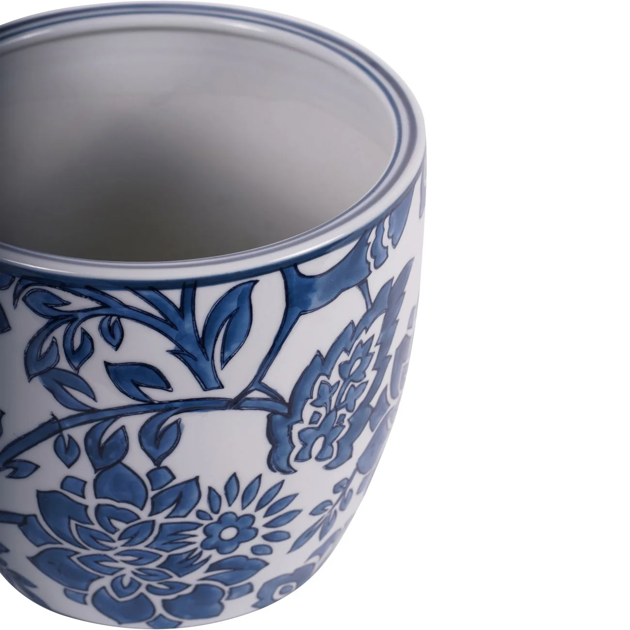 Blue and White Adain Porcelain Planter - Large/Small - Image 3