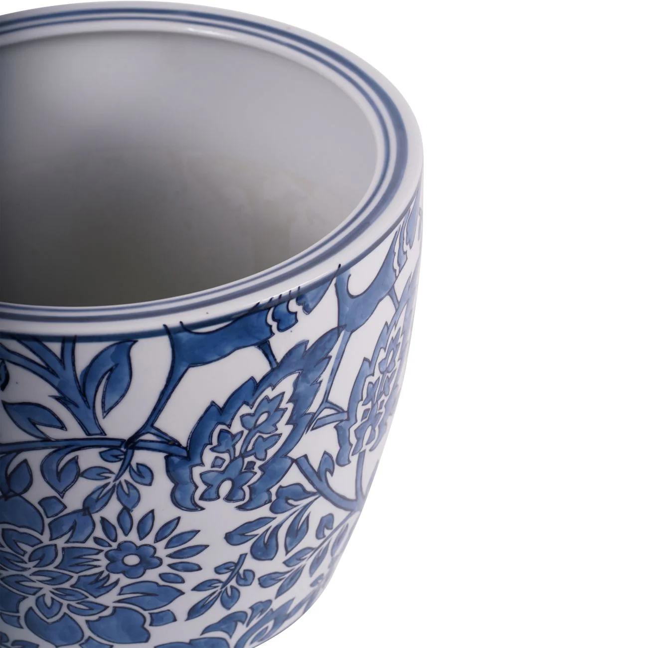 Blue and White Adain Porcelain Planter - Large/Small - Image 8