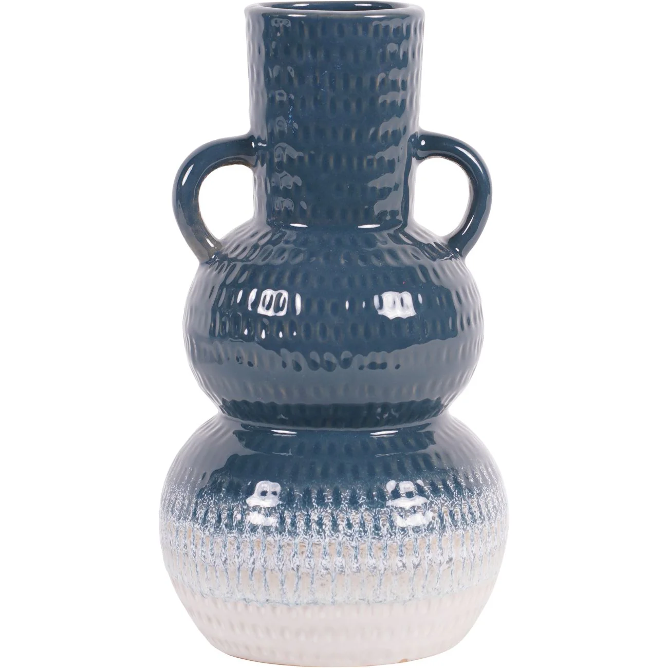 Blue Laneham Stoneware Vase - Large/Med/Small - Image 10