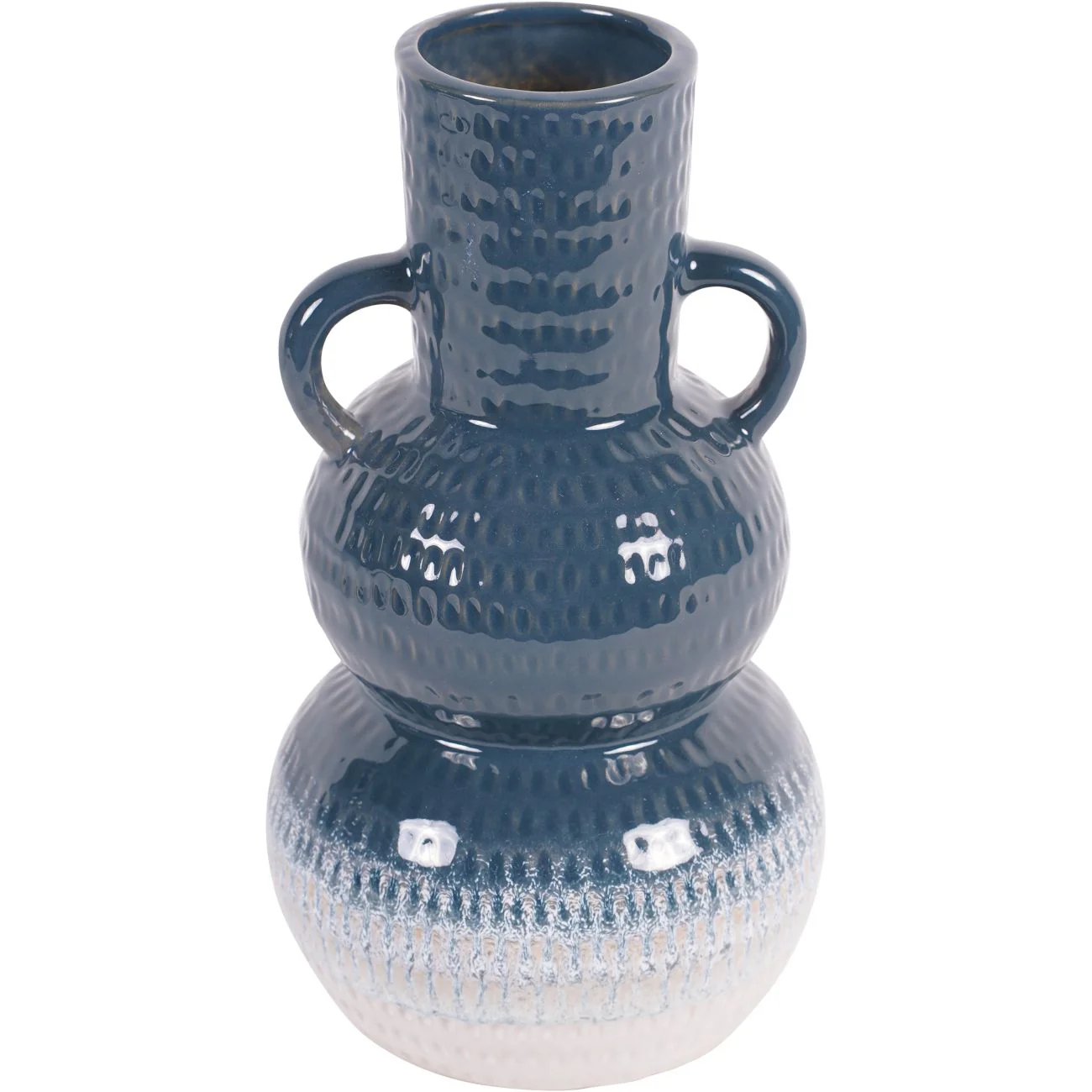 Blue Laneham Stoneware Vase - Large/Med/Small - Image 11
