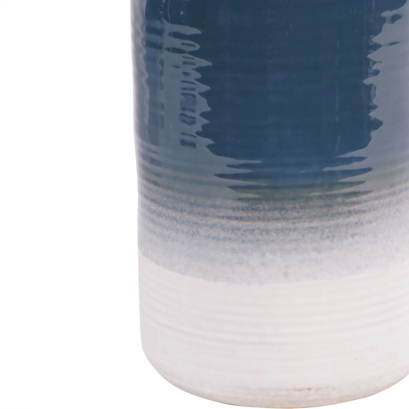 Blue Laneham Stoneware Vase - Large/Med/Small - Image 3