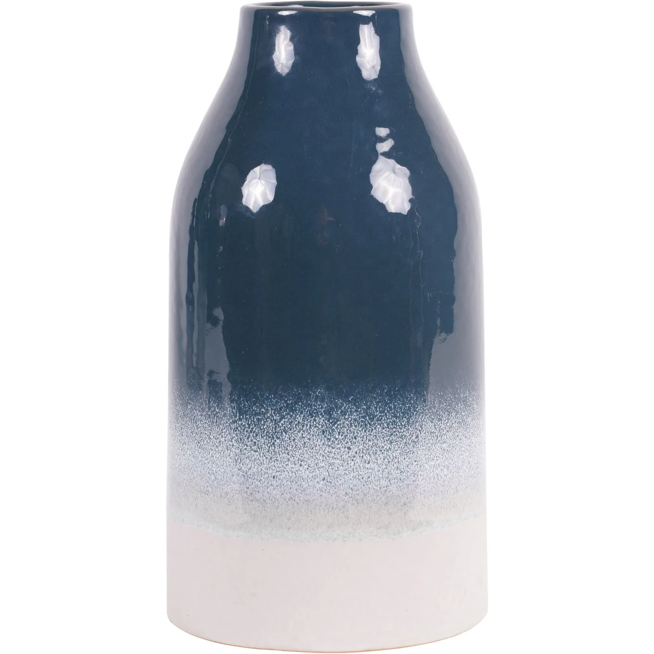 Blue Laneham Stoneware Vase - Large/Med/Small - Image 7