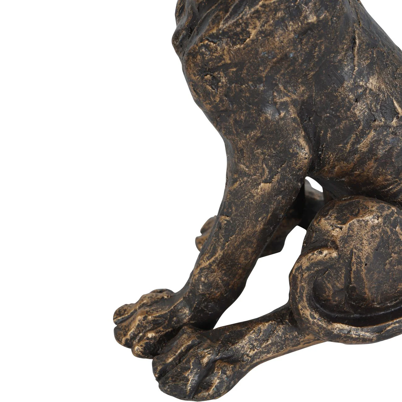 Bronze Sitting Dog Sculpture - Large/Small - Image 11