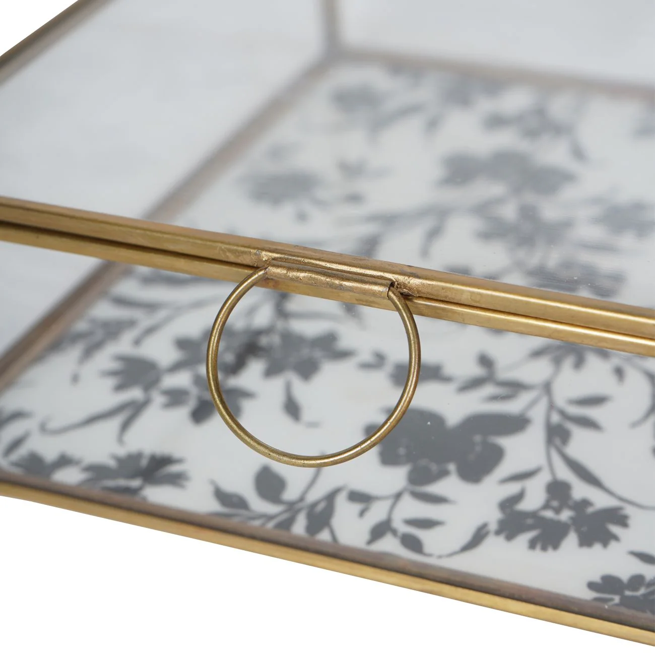 Clear Single Glass Box In Rye -Large/Small - Image 5