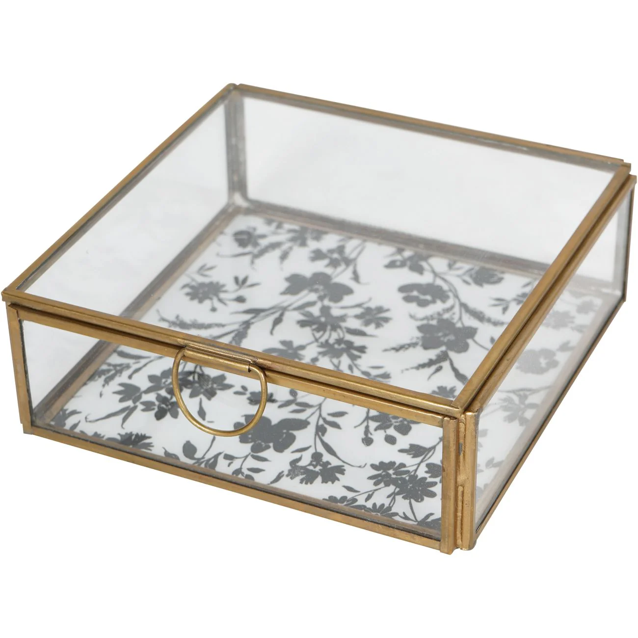 Clear Single Glass Box In Rye -Large/Small - Image 7