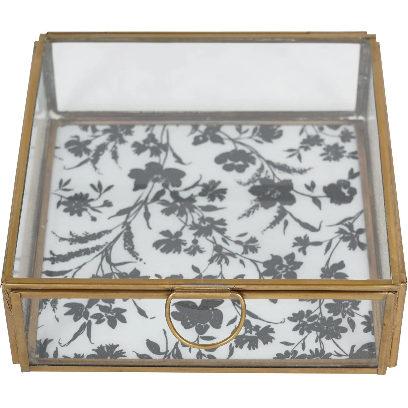 Clear Single Glass Box In Rye -Large/Small - Image 9