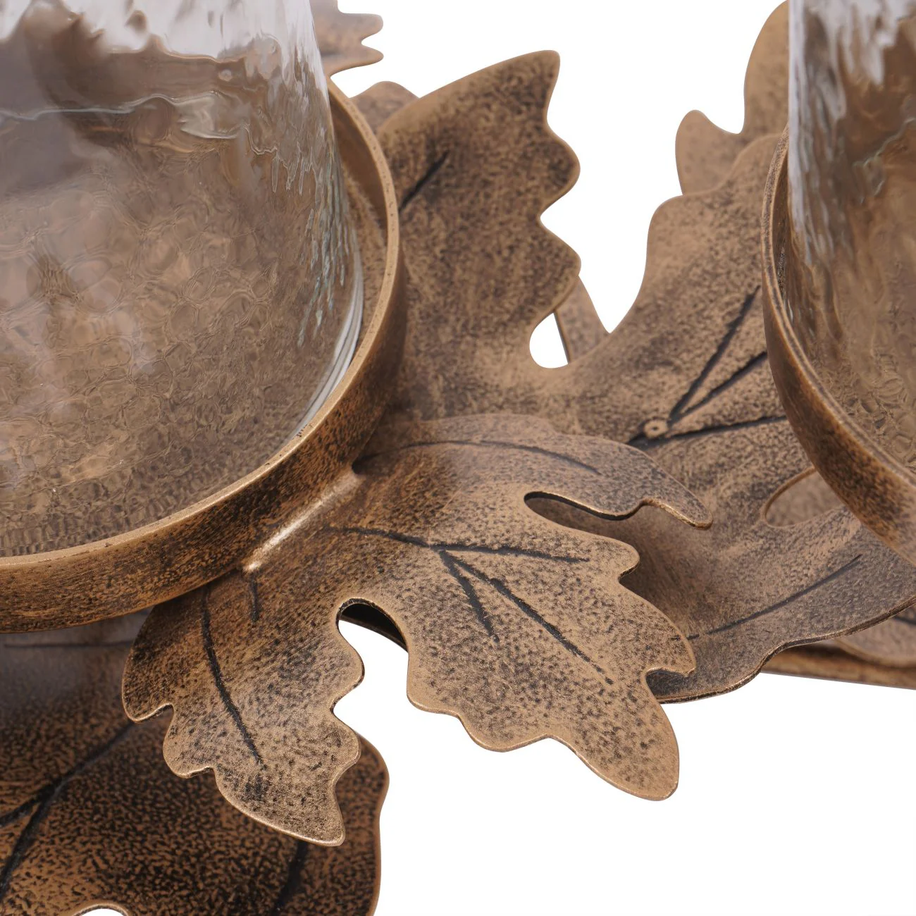 Corrina Leaf Triple Votive Candleholder - Image 4