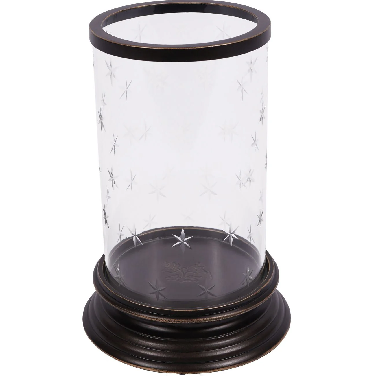 Dark Bronze Cleverton Hurricane Lamp - Large/Medium/Small - Image 5