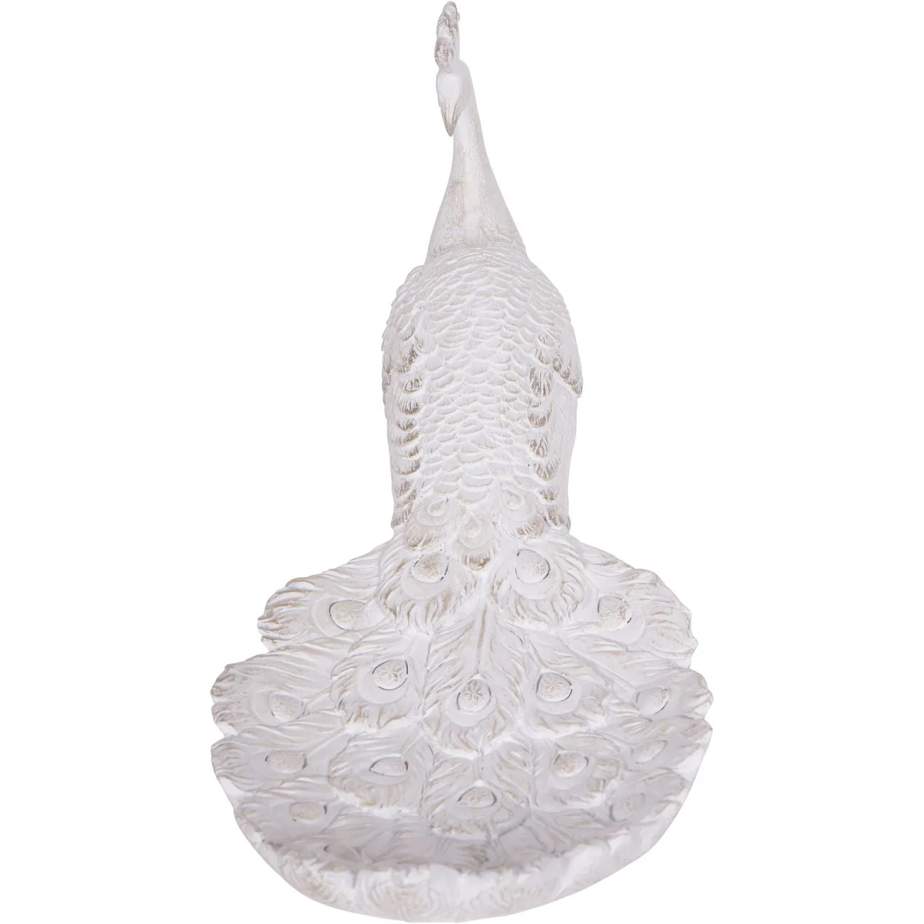 Distressed Peacock Trinket Dish - Image 2