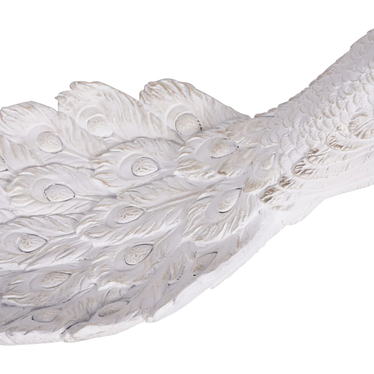 Distressed Peacock Trinket Dish - Image 4