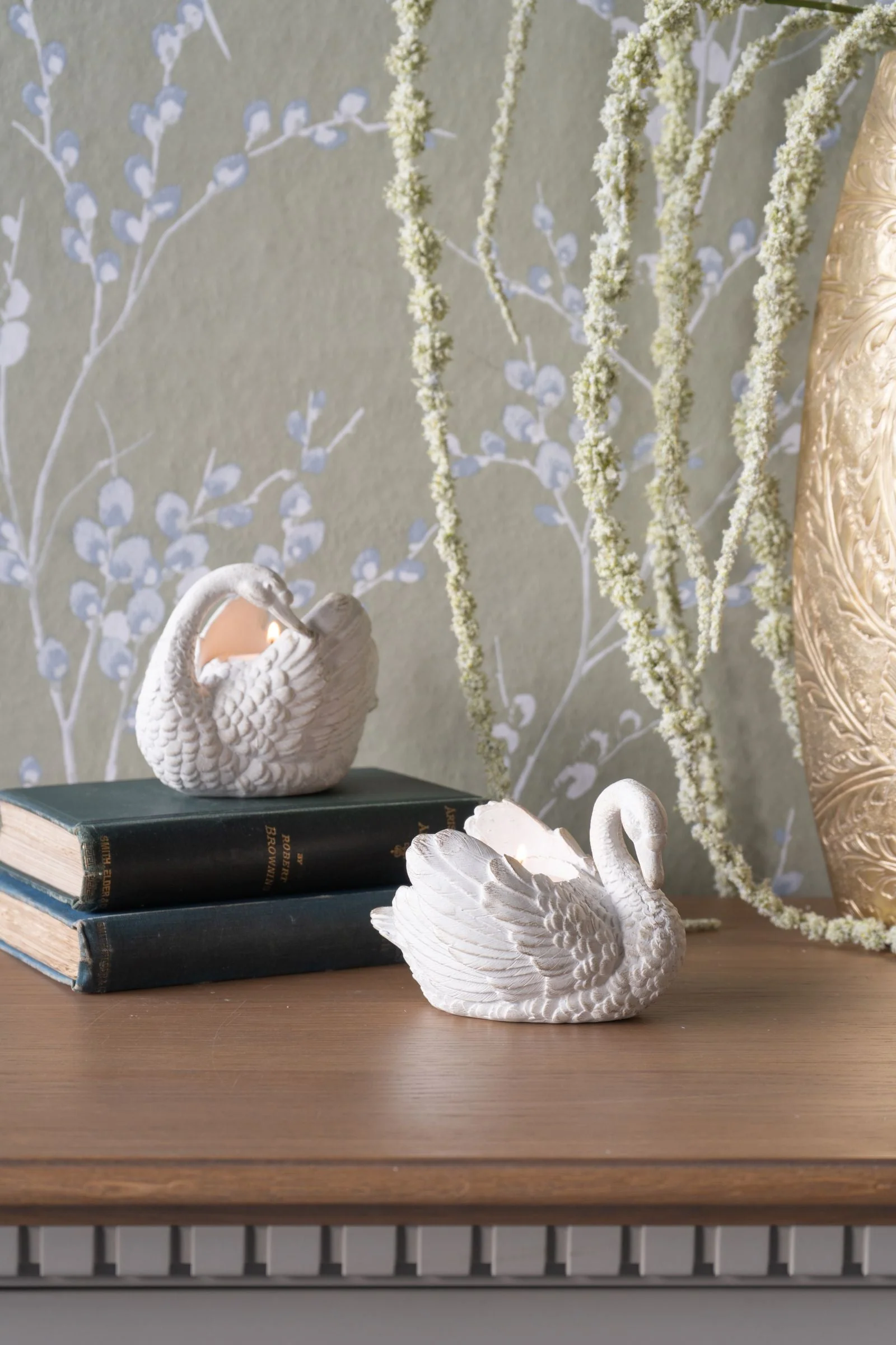 Distressed Swan Votiveholder Set of 2 - Image 5