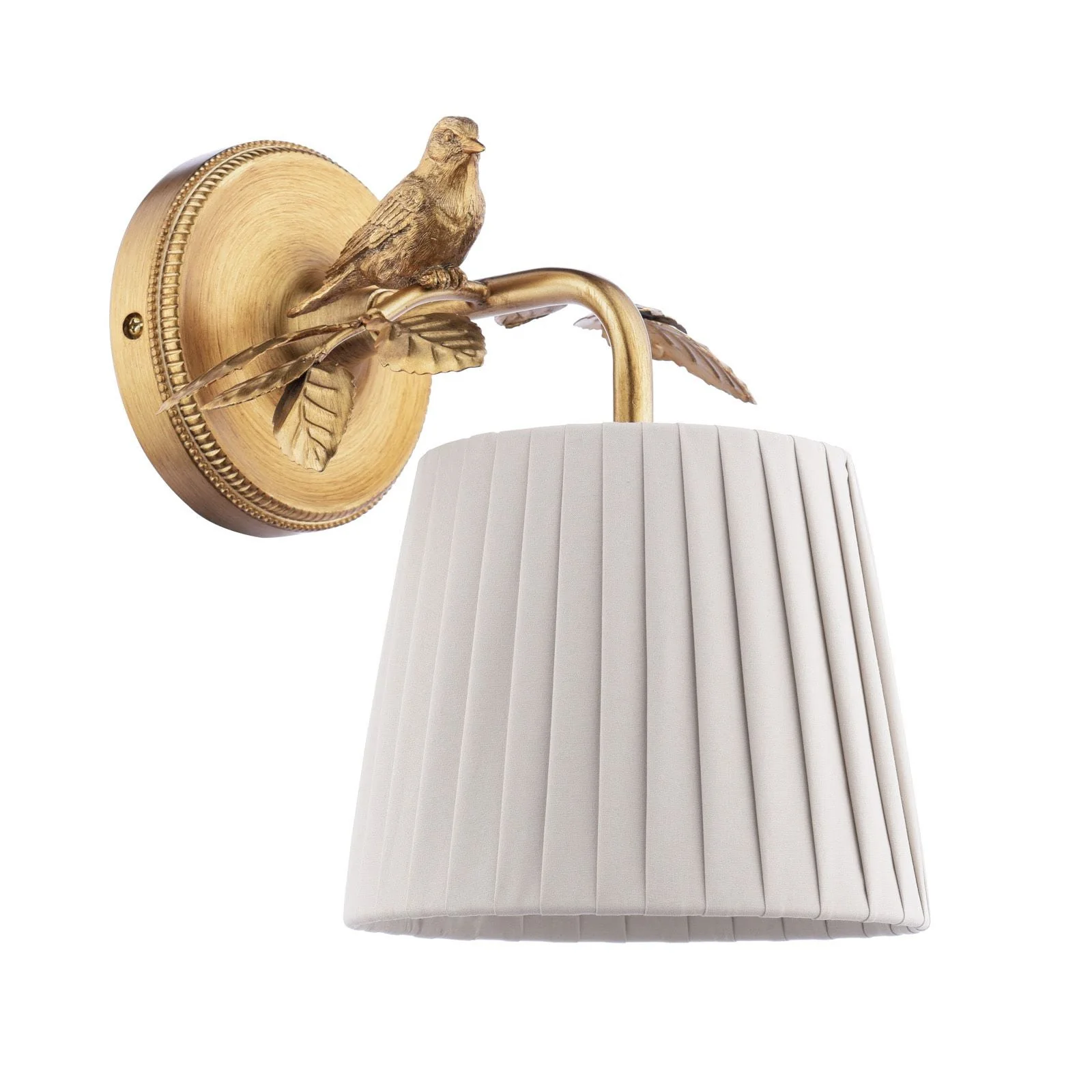 Egelton Wall Light Aged Brass With Shade - Image 2