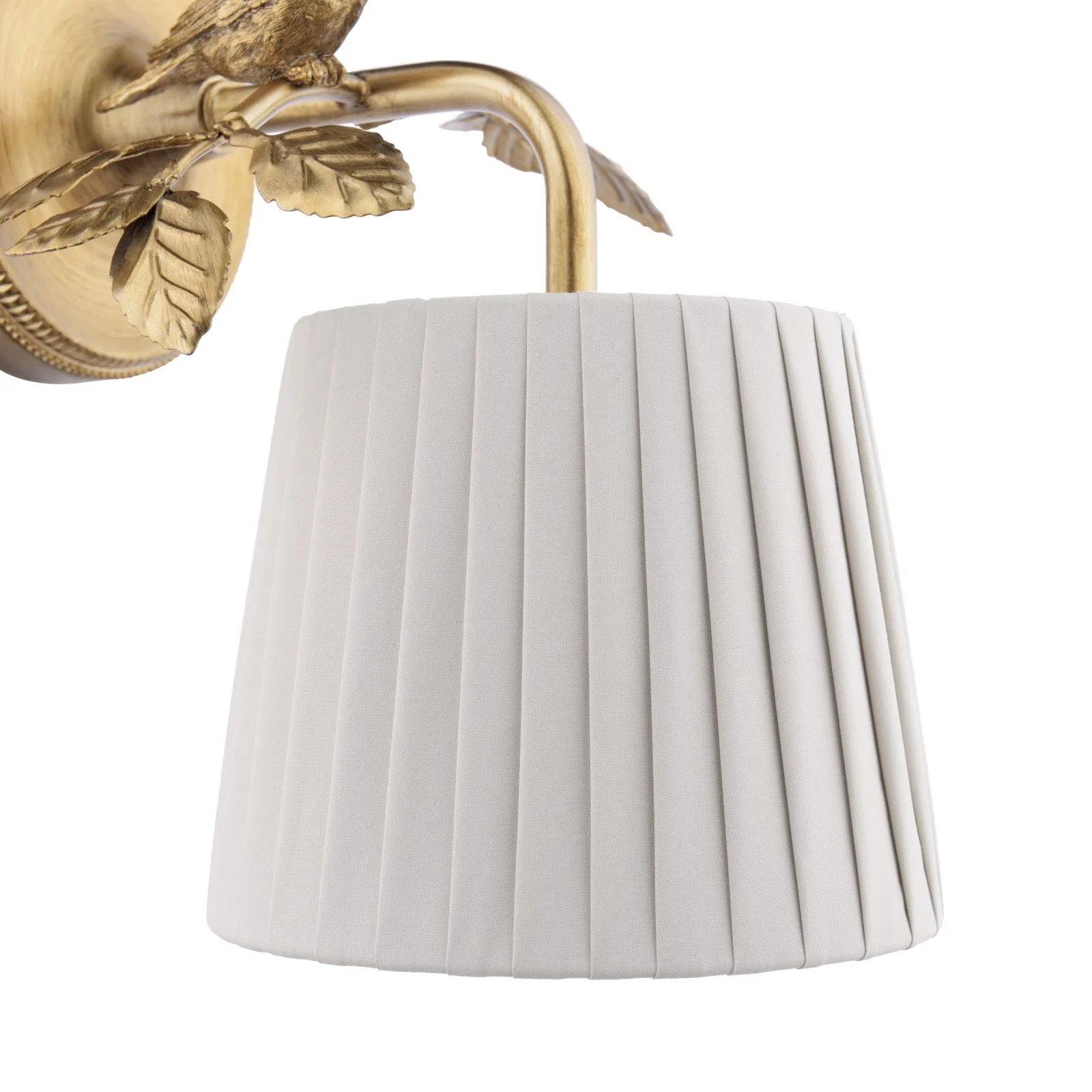 Egelton Wall Light Aged Brass With Shade - Image 3