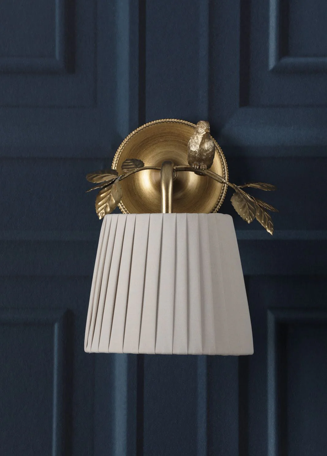 Egelton Wall Light Aged Brass With Shade - Image 7