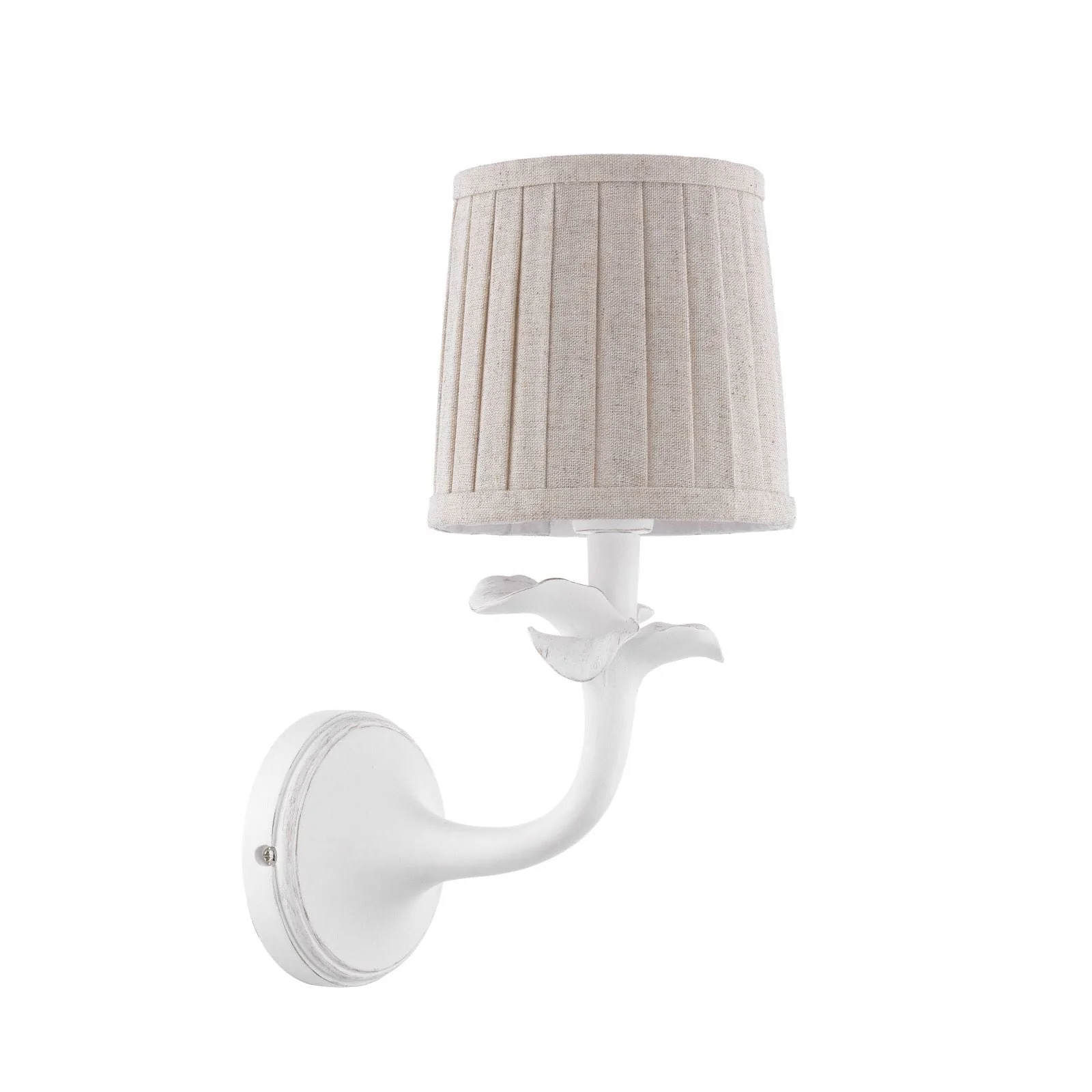 Eleni Wall Light Matt White With Shade - Image 2