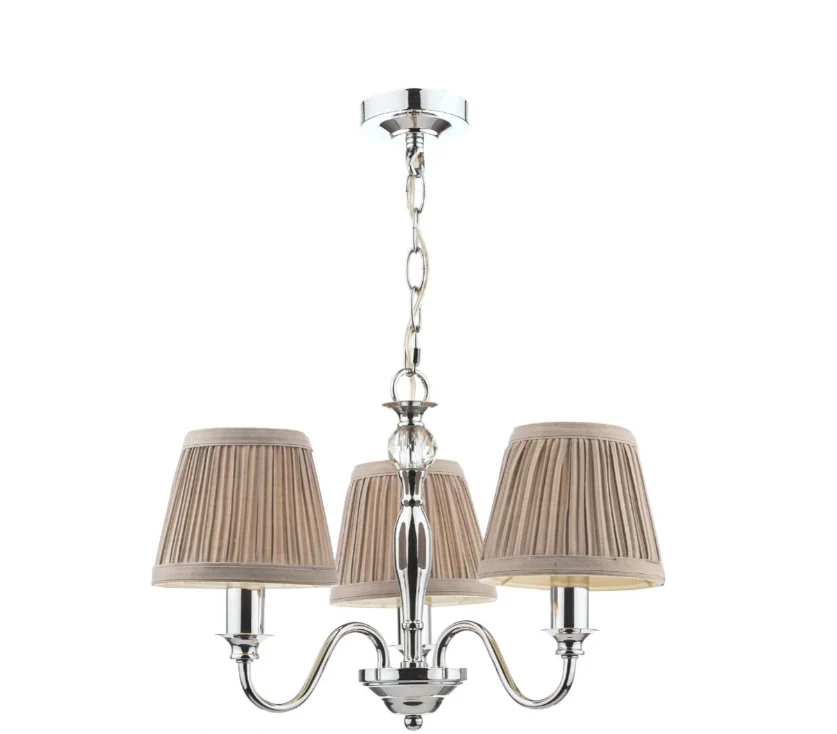 Laura Ashley Ellis 3lt Pendant- Various Finishes - Image 7