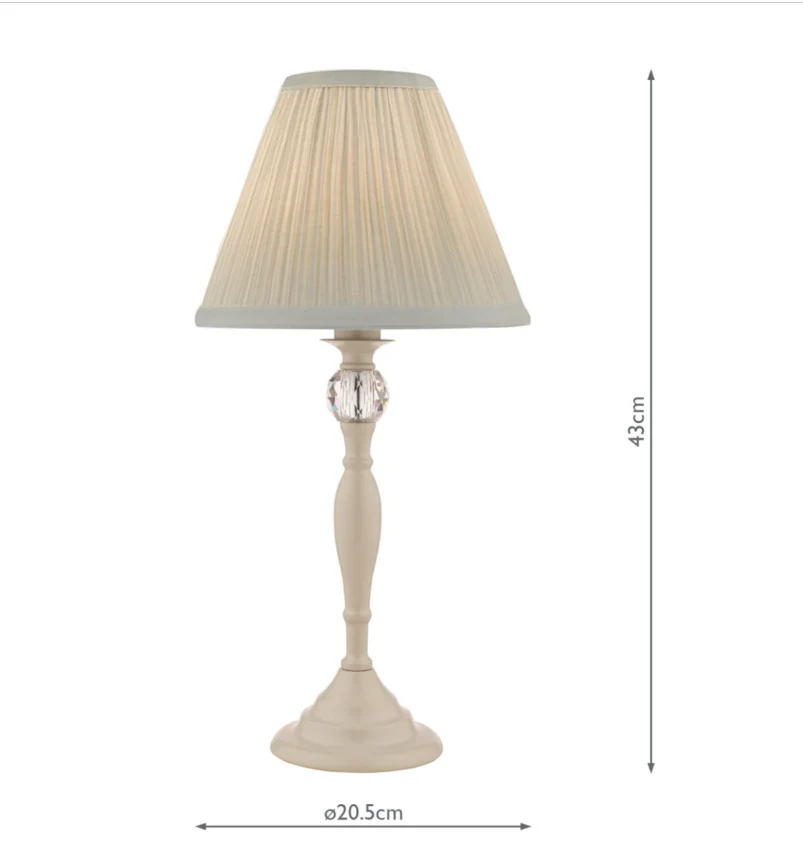 Laura Ashley Ellis Table Lamp- Various Finishes - Image 10
