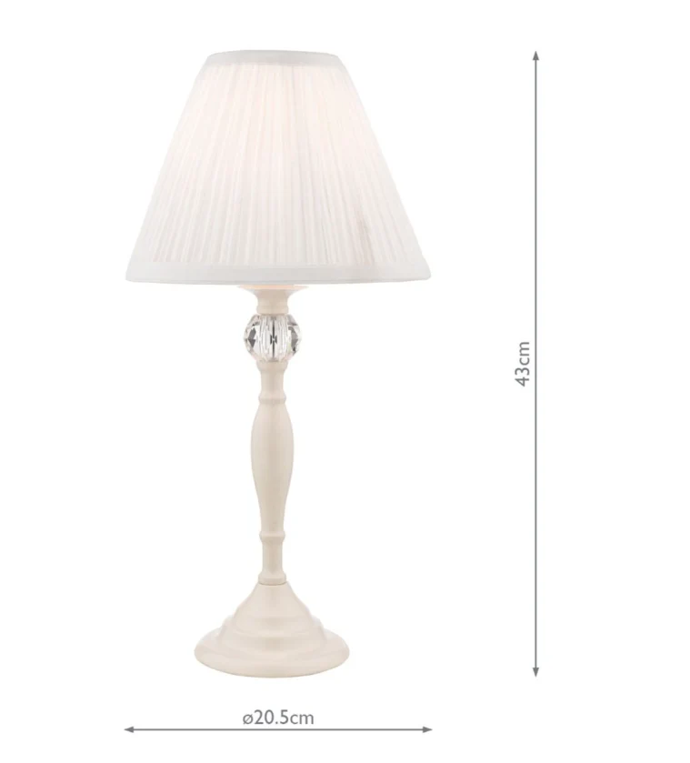 Laura Ashley Ellis Table Lamp- Various Finishes - Image 3