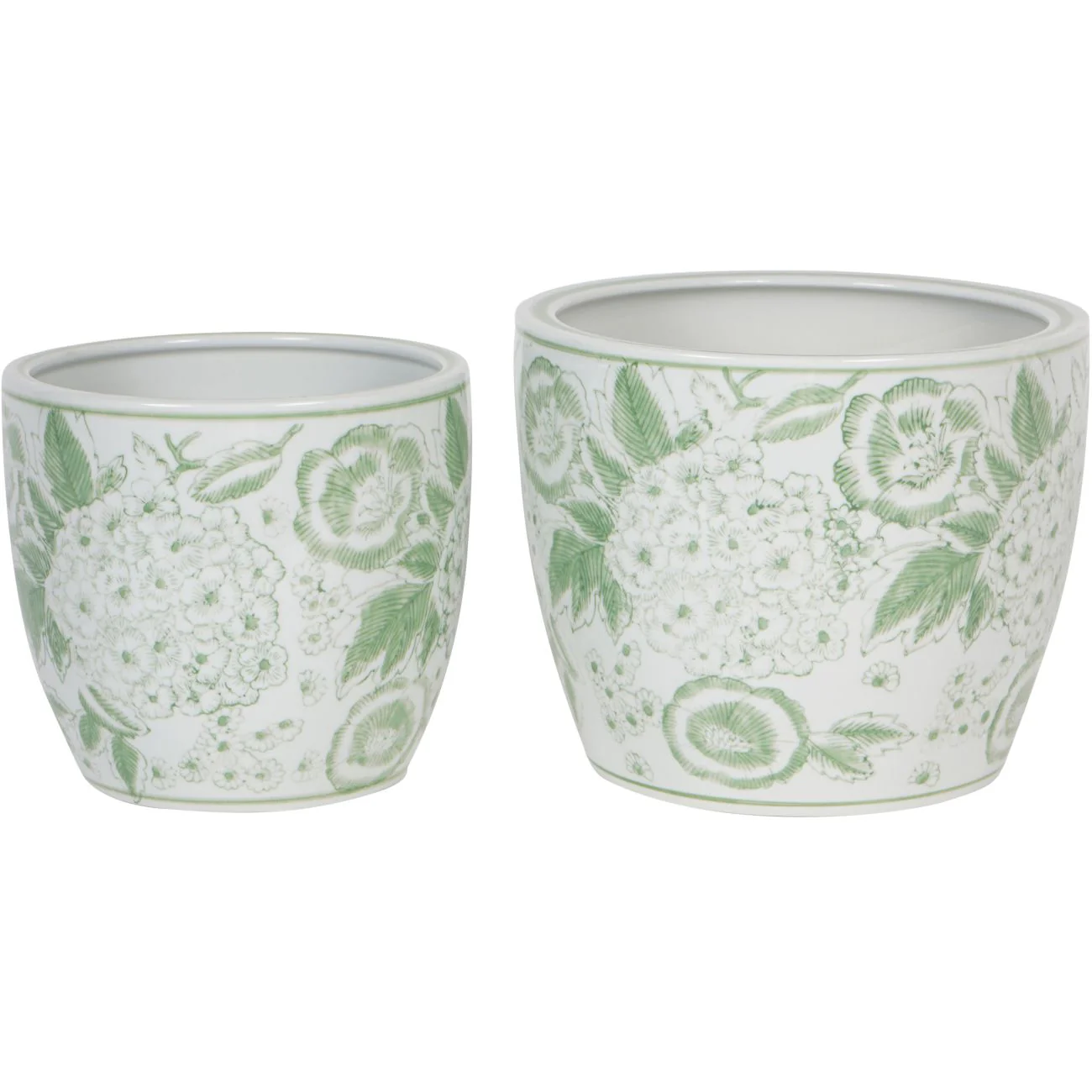 Green Porcelain Planter Medium - Image 8