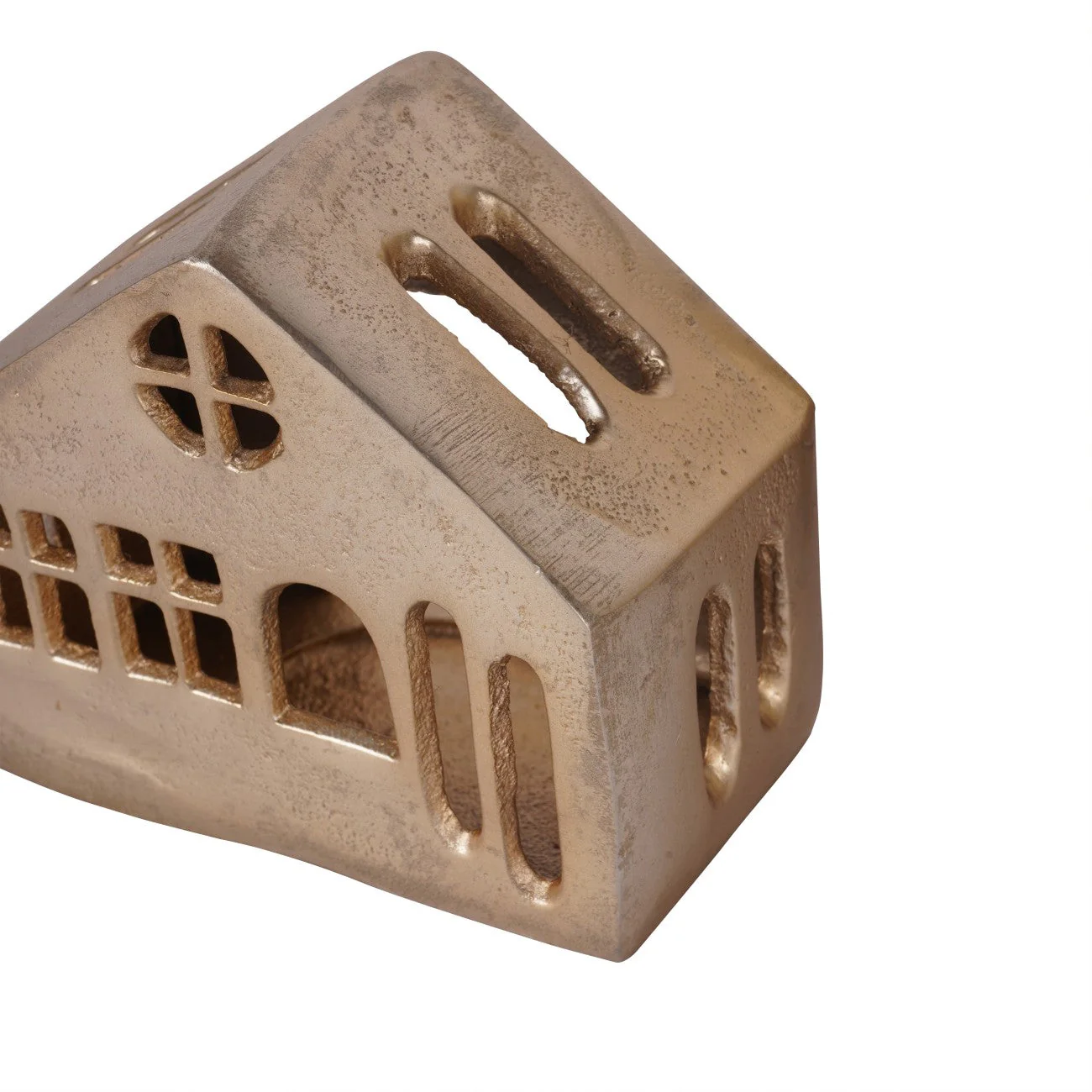 Hand Crafted House's Set of 3 - Gold/Silver - Image 5