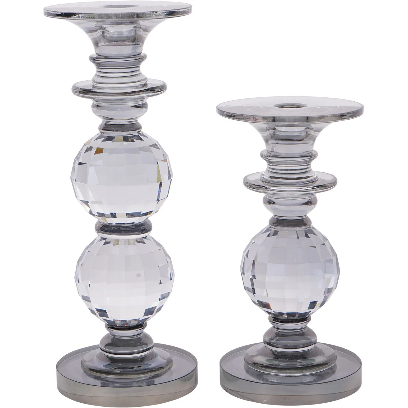 Kersey Glass Candle Holder - Small/Large - Image 10