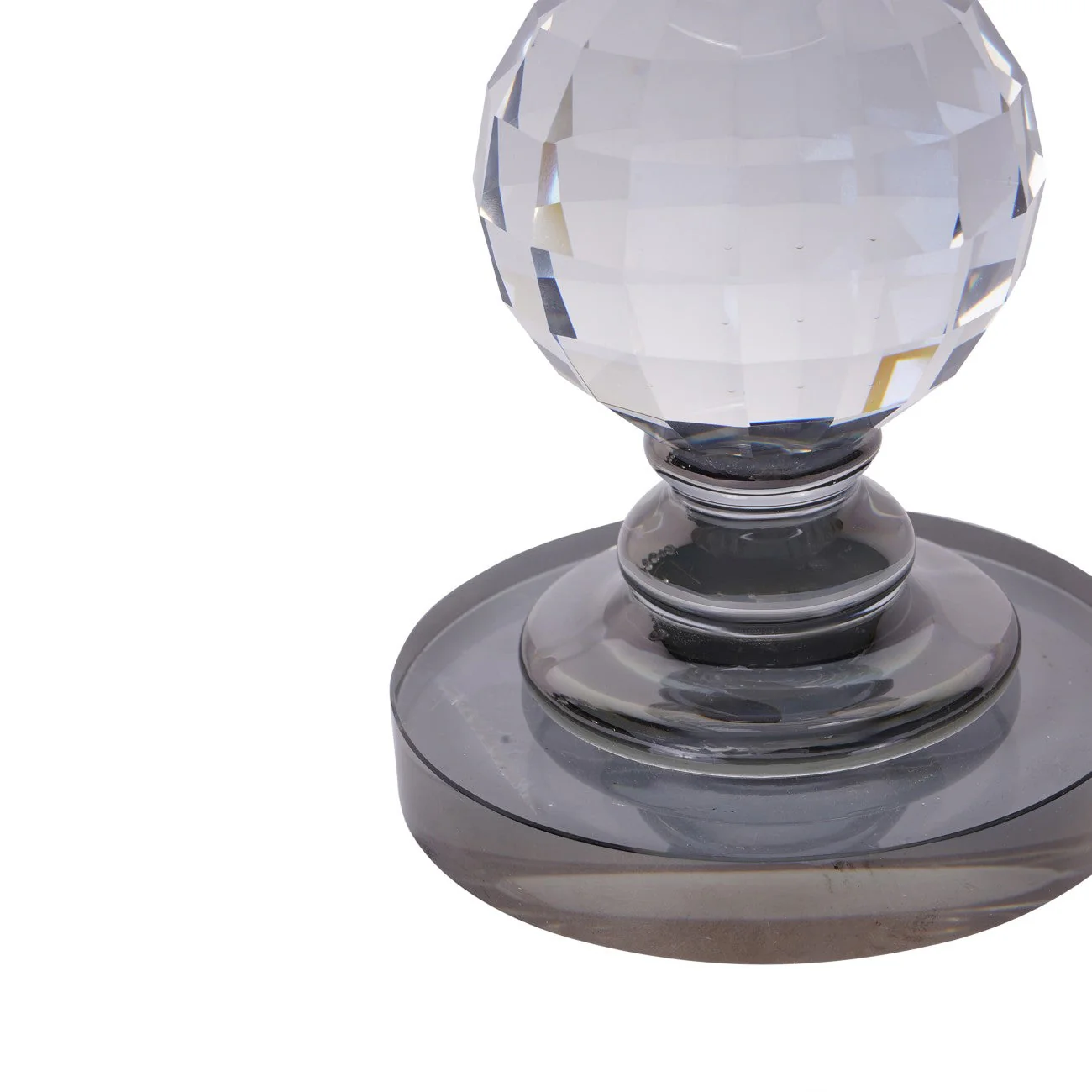 Kersey Glass Candle Holder - Small/Large - Image 4