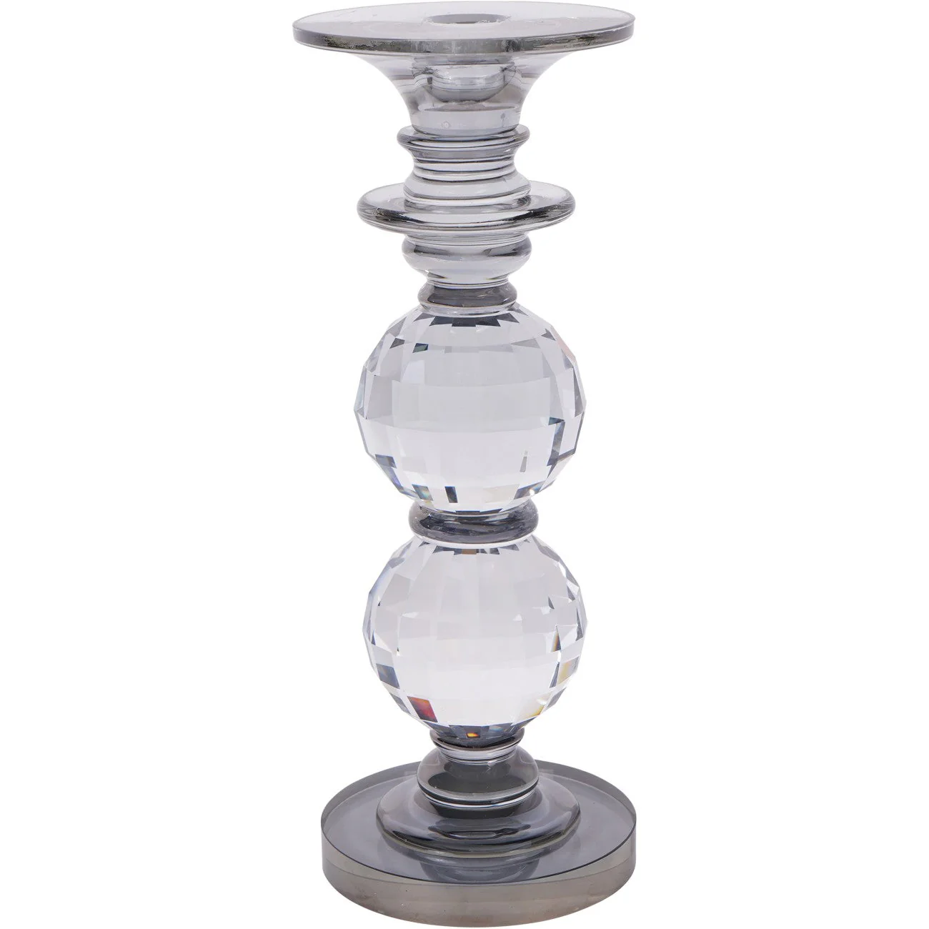 Kersey Glass Candle Holder - Small/Large - Image 6