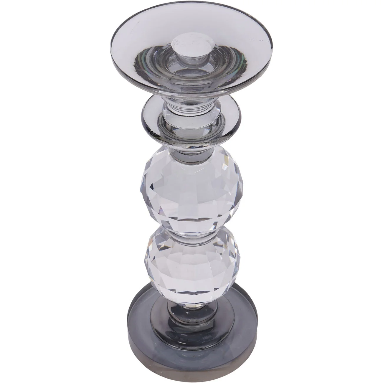 Kersey Glass Candle Holder - Small/Large - Image 7