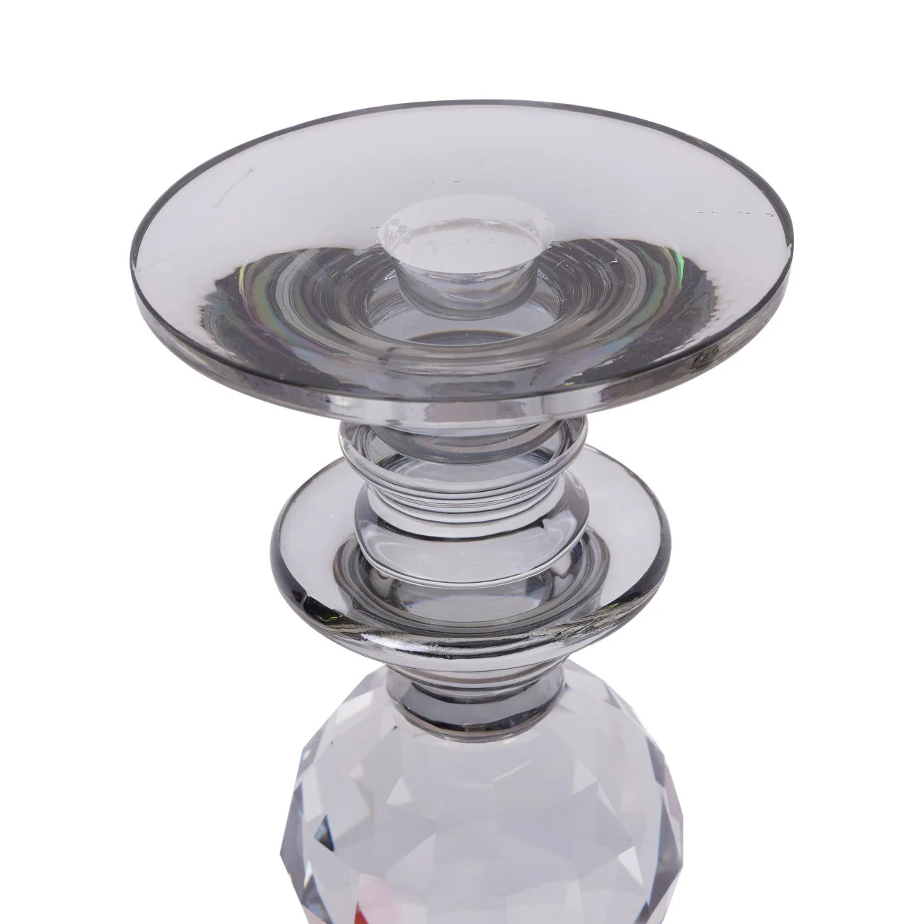 Kersey Glass Candle Holder - Small/Large - Image 8