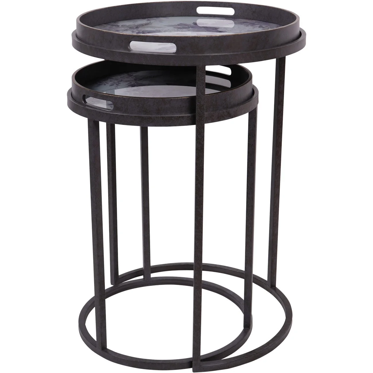 Linlithgow Set of 2 Side Tray Tables - Image 3