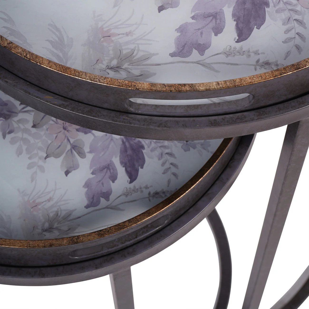 Linlithgow Set of 2 Side Tray Tables - Image 5