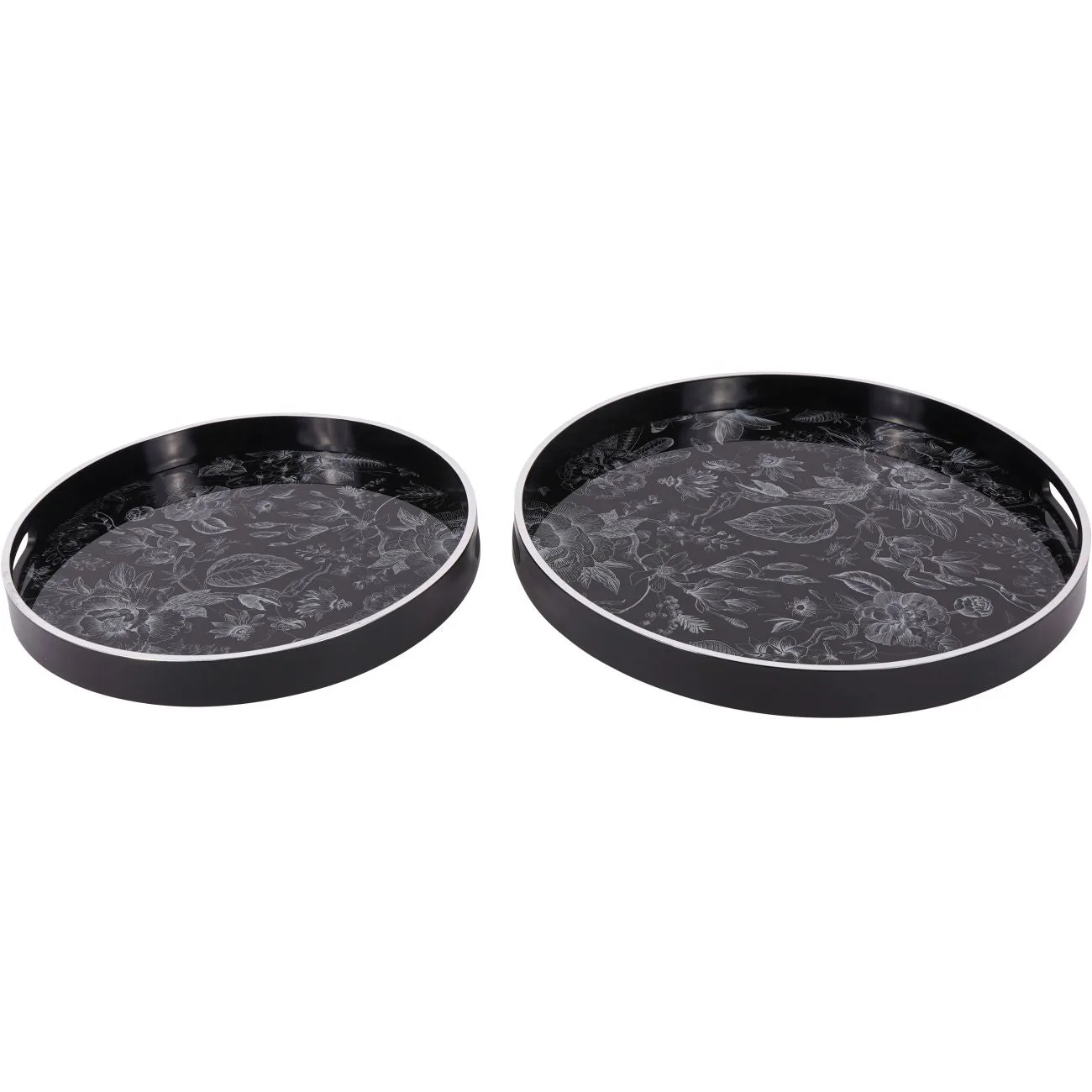 Louise Print Set Of 2 Trays - Image 2