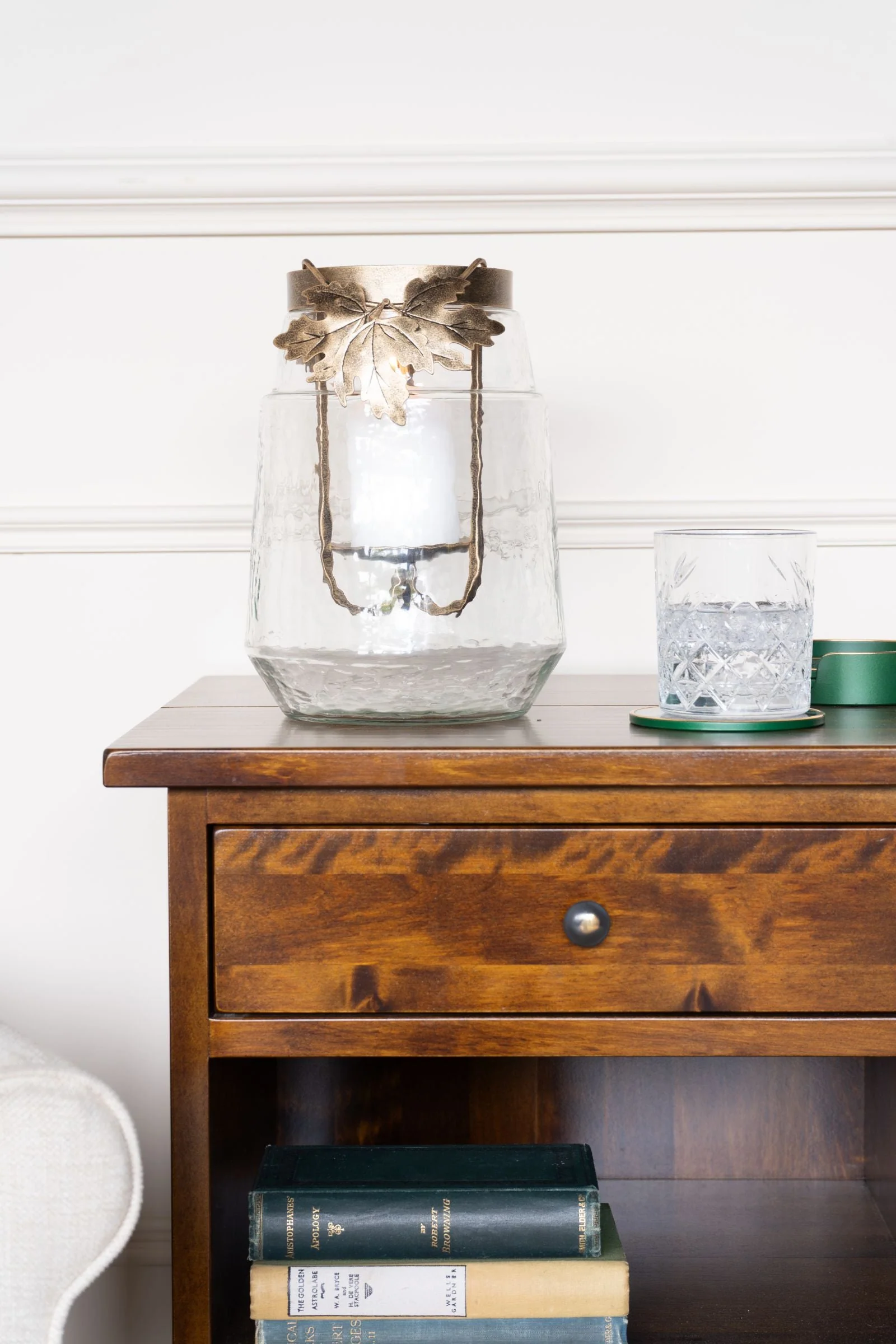 Medium Leaf Bottle Hurricane - Image 6