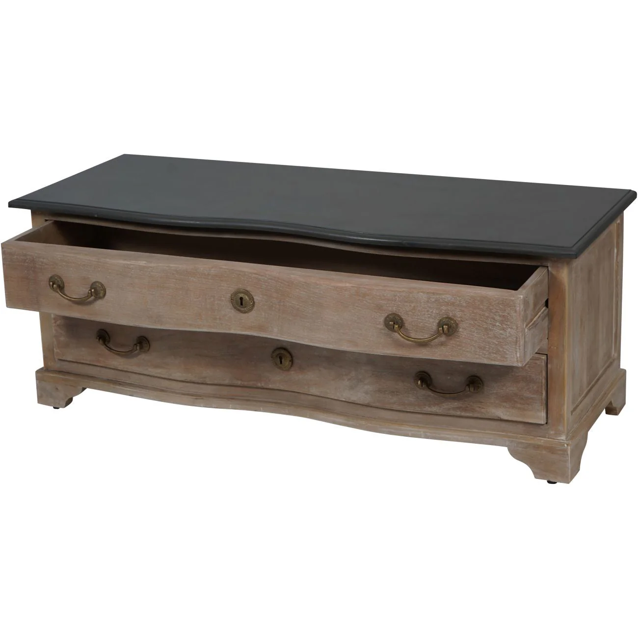 Natural Wood Swannington TV Unit - Image 2