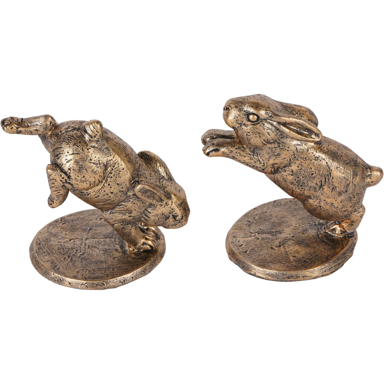 Set of 2 Hopping Rabbits - Image 2