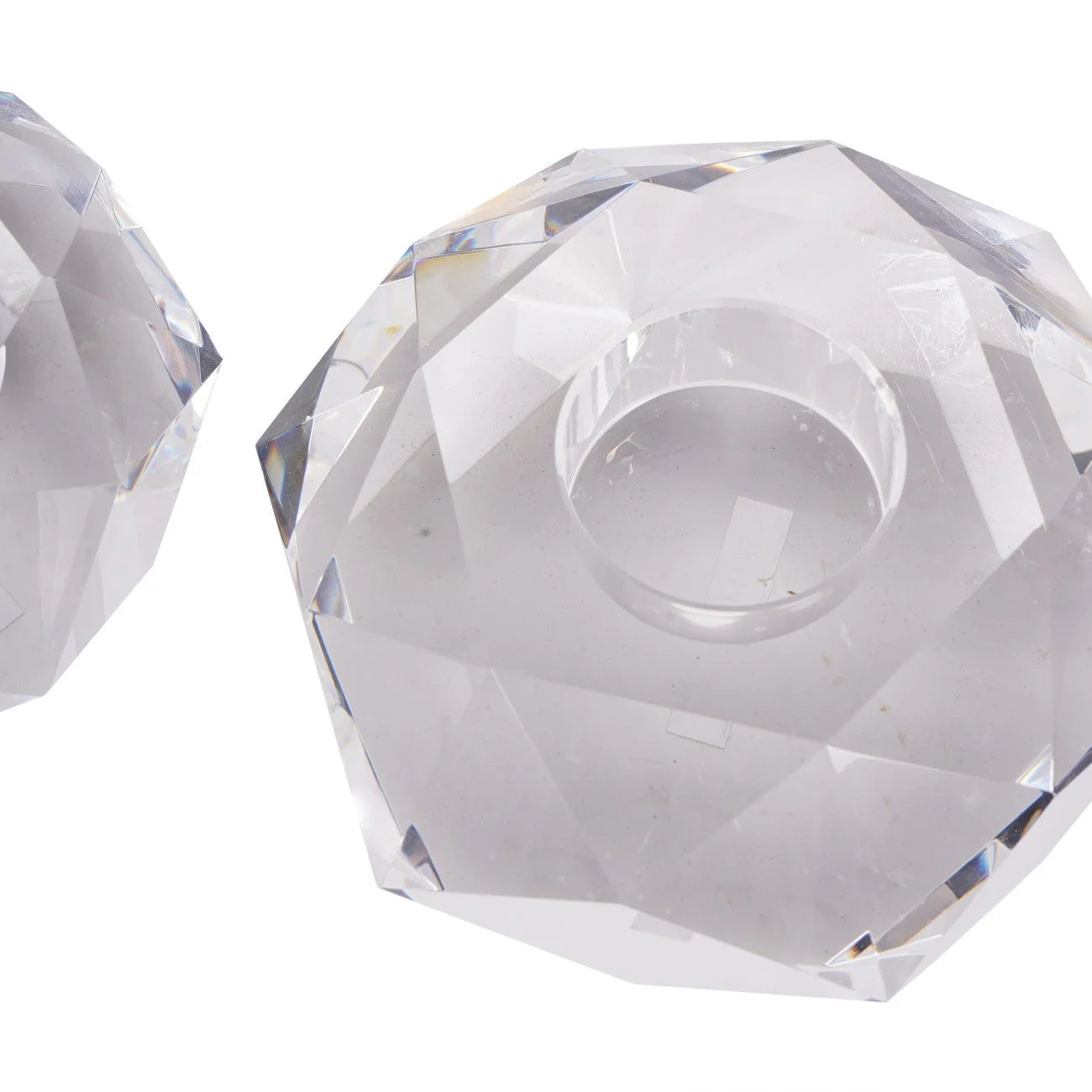 Set of 2 Morcott Glass Tealight Holder - Image 4