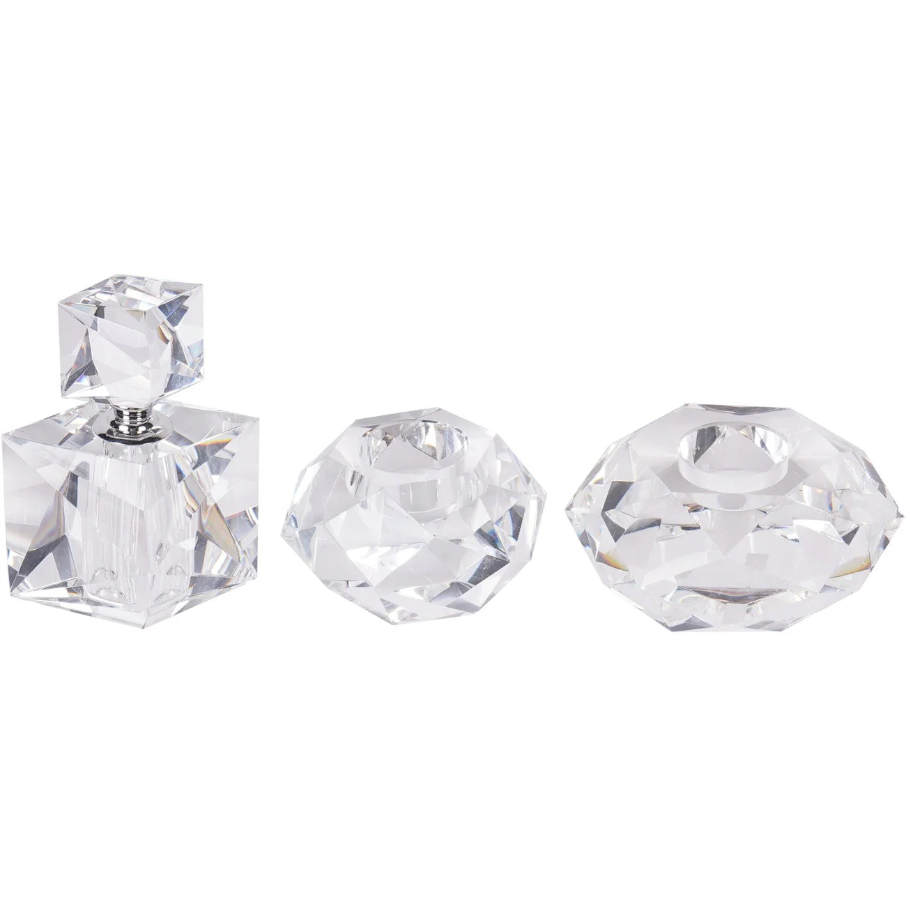 Set of 2 Morcott Glass Tealight Holder - Image 6