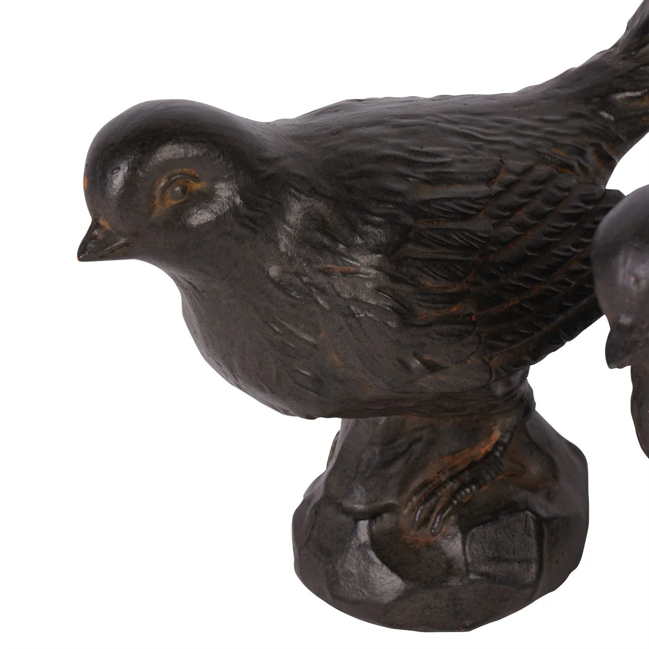 Set of 2 Resin Sitting Bird - Image 4