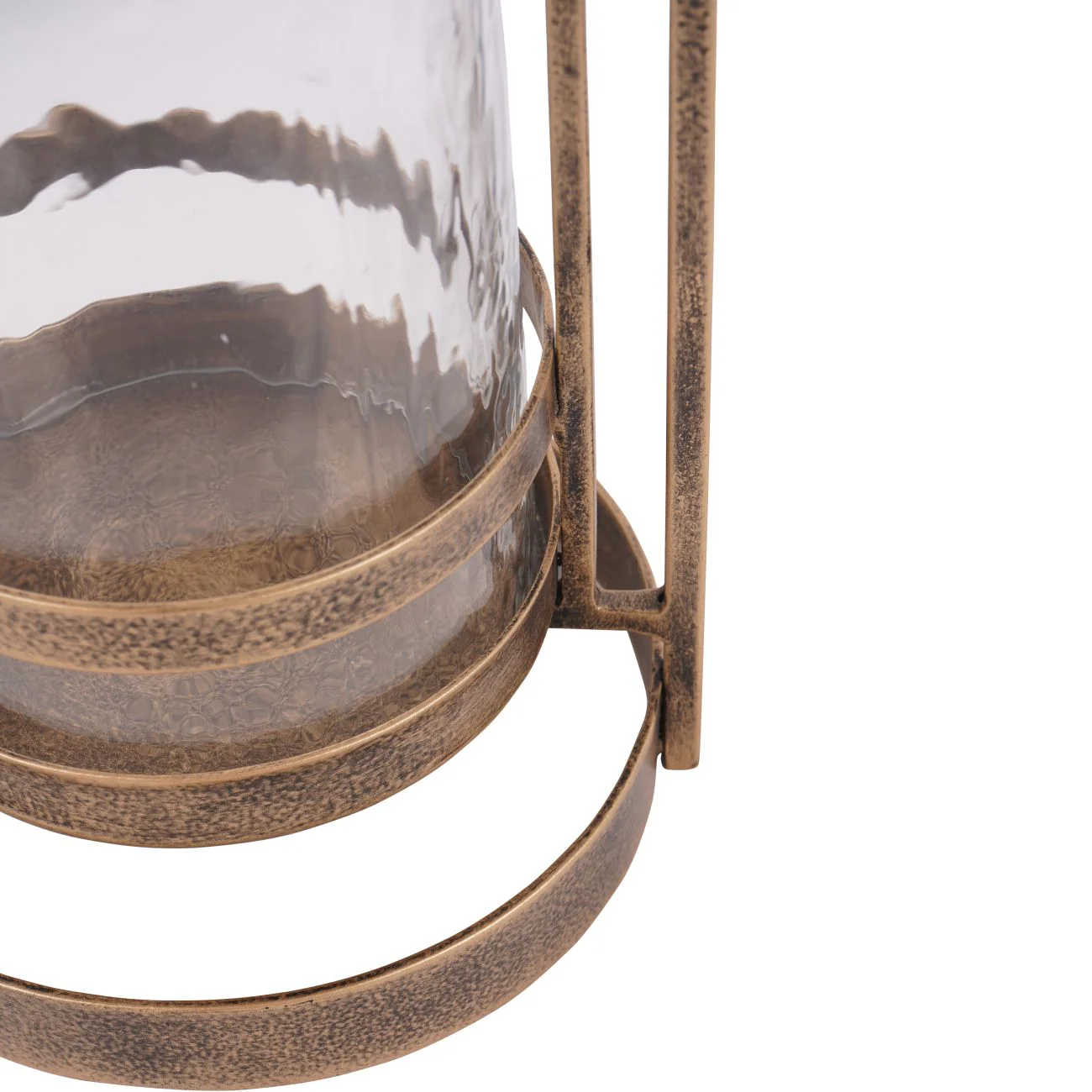 Small Aged Gold Loop Hurricane - Image 5
