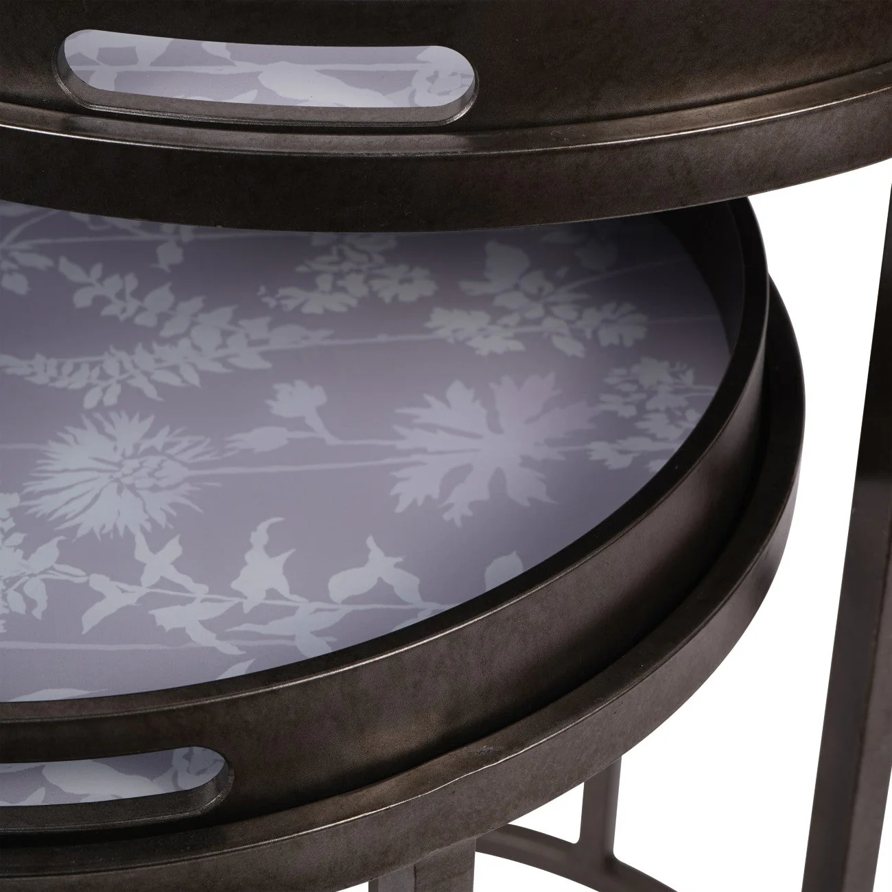 Tidworth Set of 2 Side Tray Tables - Image 4