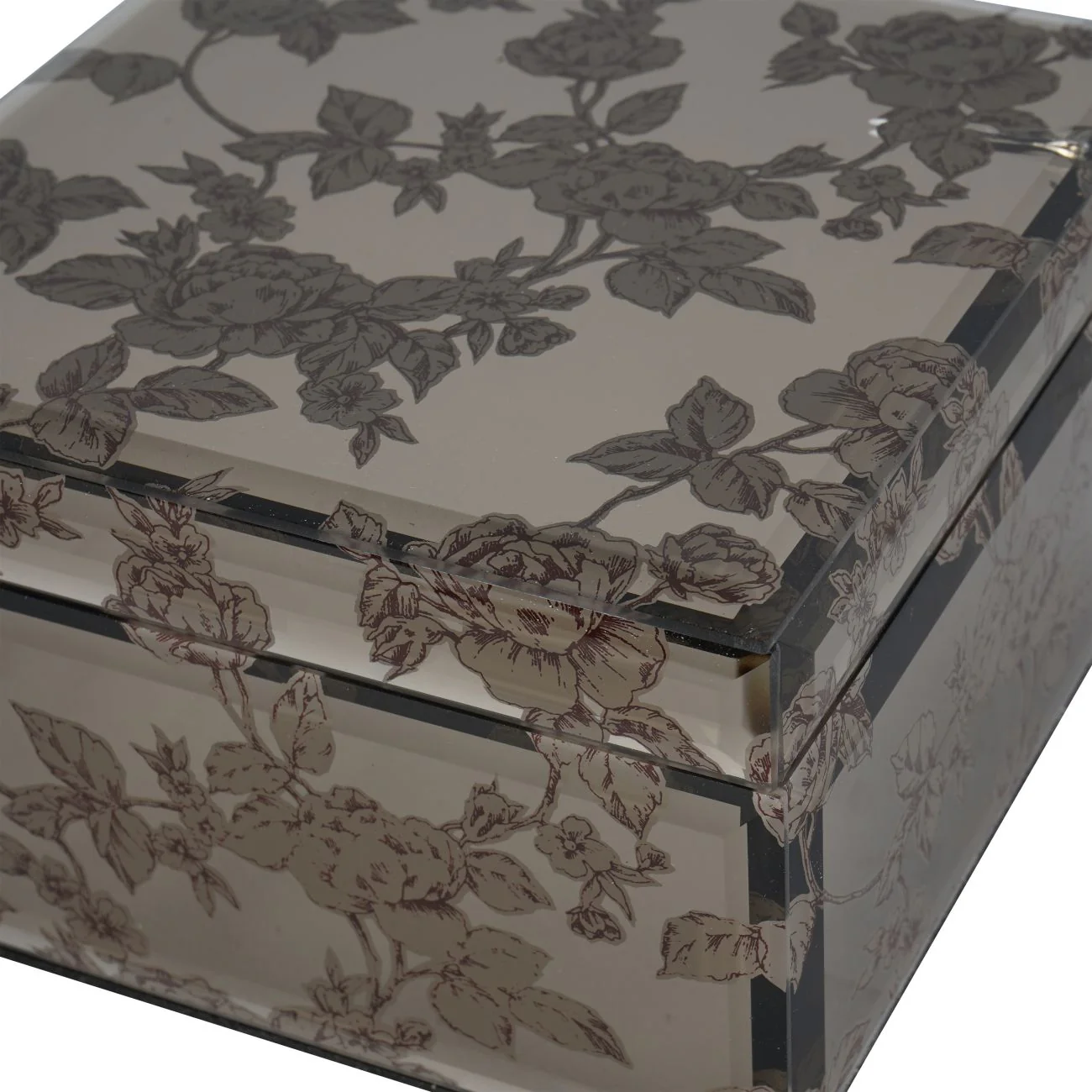 Truffle Pollington Roses Mirrored Printed Jewellery Box  - Various Sizes - Image 13