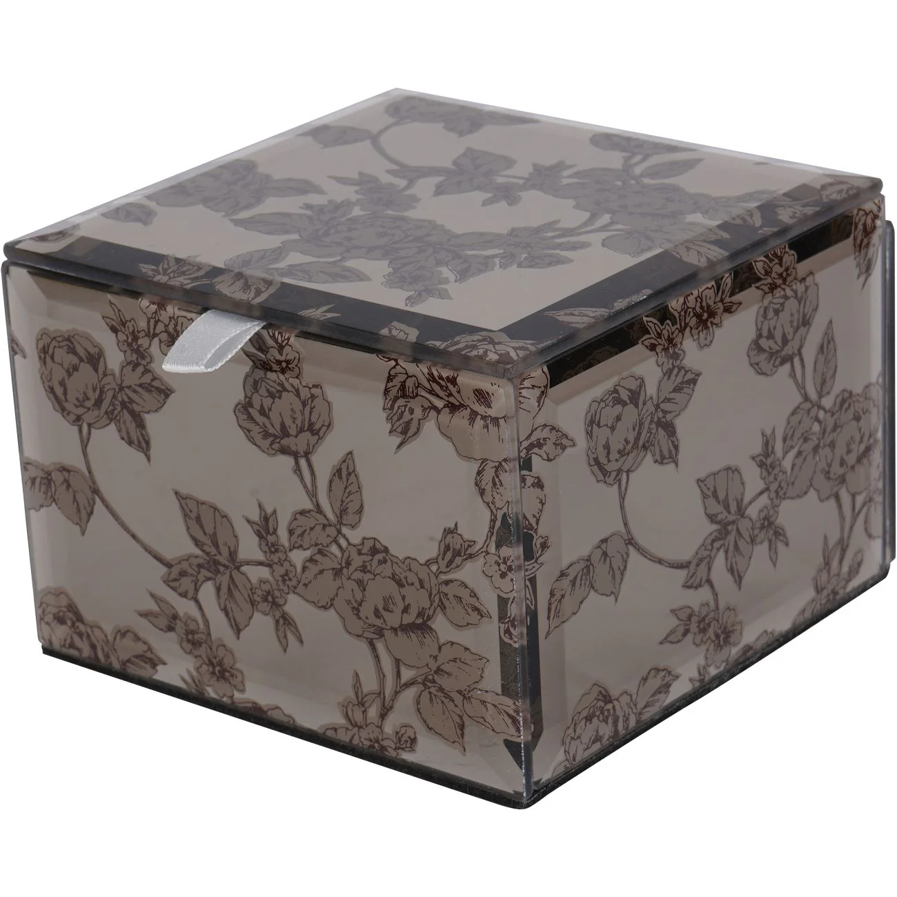 Truffle Pollington Roses Mirrored Printed Jewellery Box  - Various Sizes - Image 17
