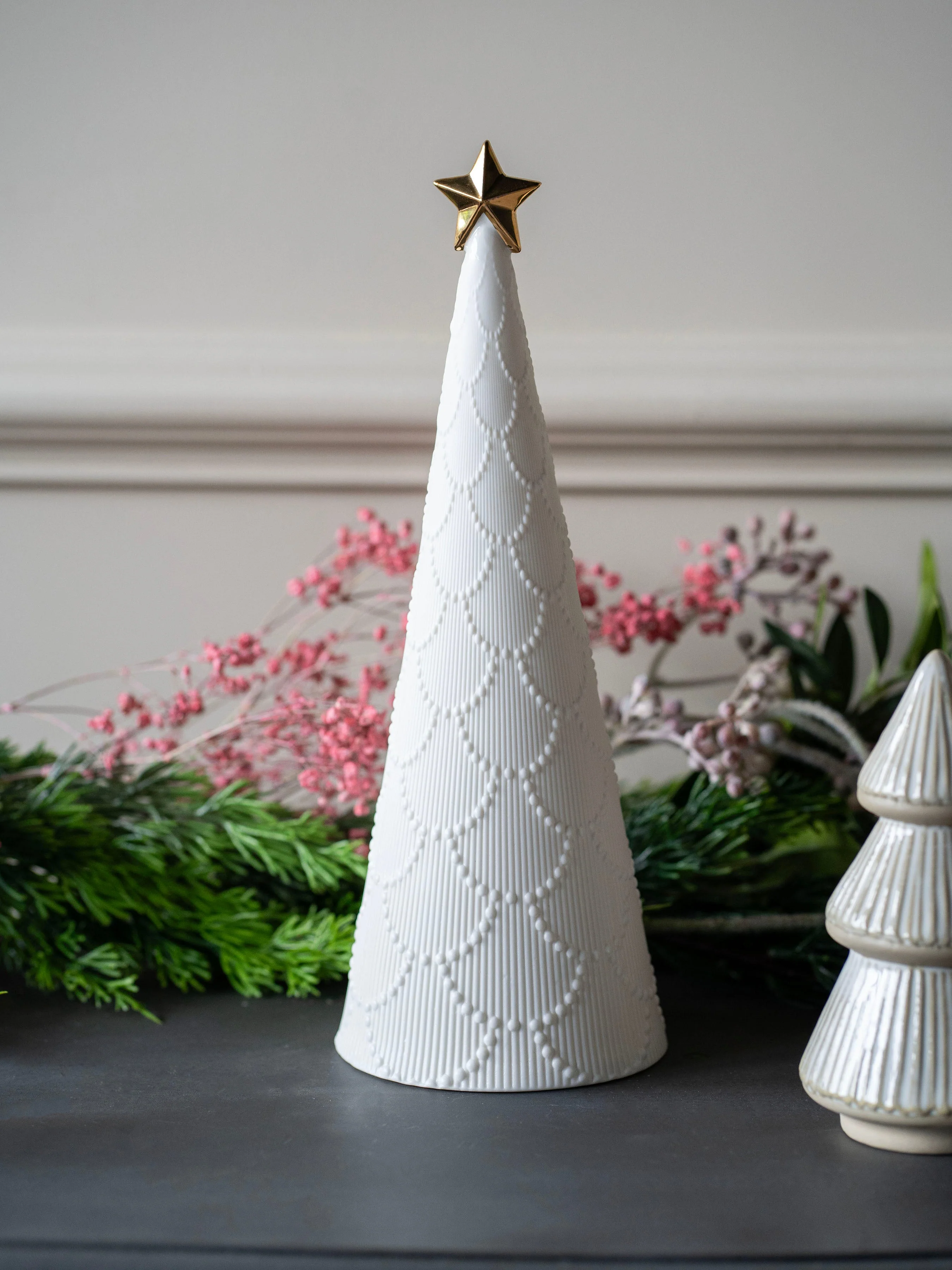 White Ceramic Christmas Tree - Image 5