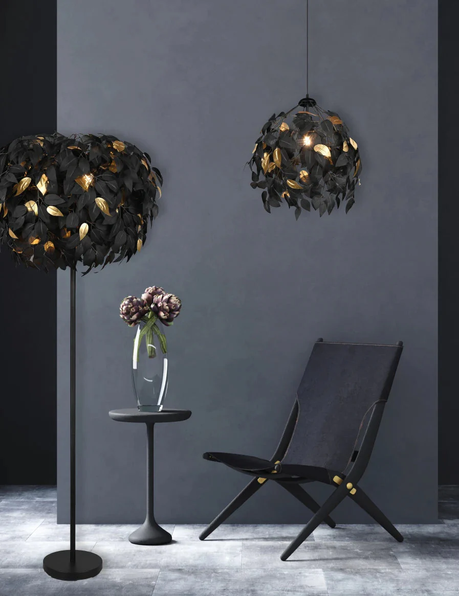 Leavy Modern Floor Lamp - Various Colours - Image 10