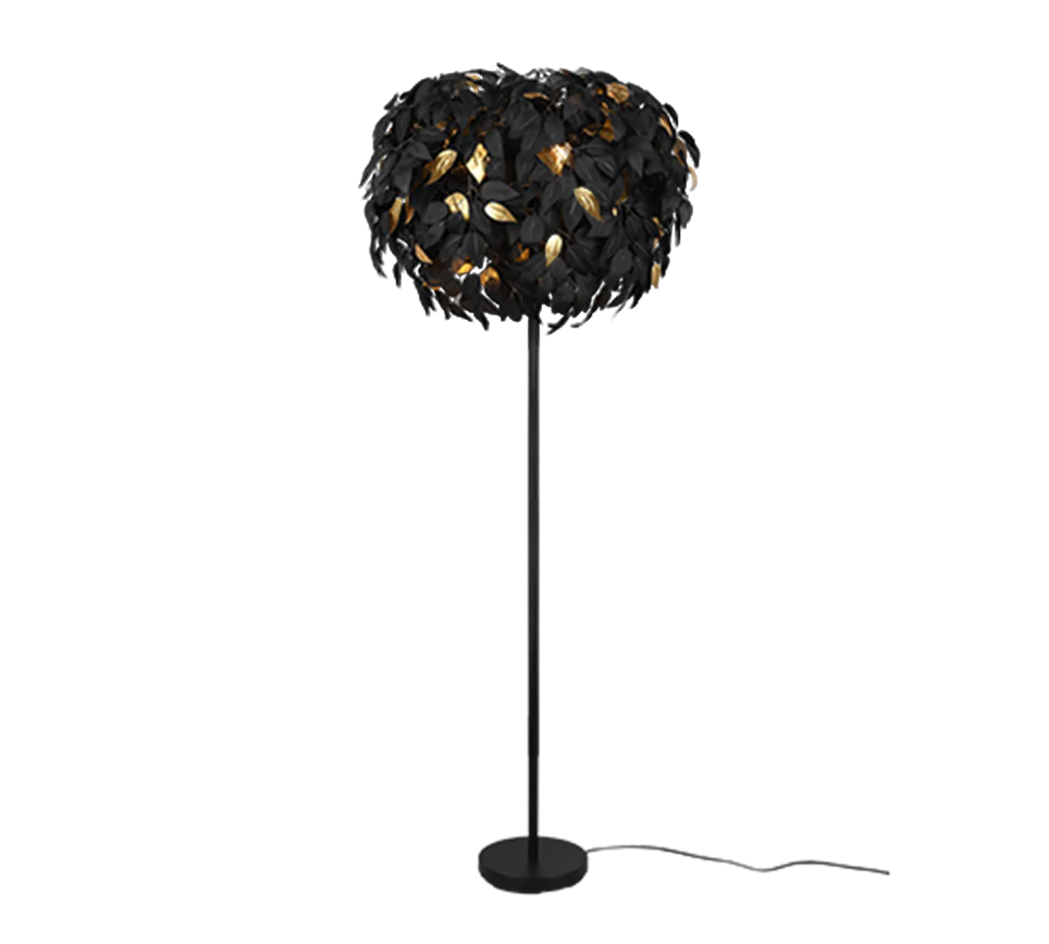 Leavy Modern Floor Lamp - Various Colours - Image 3