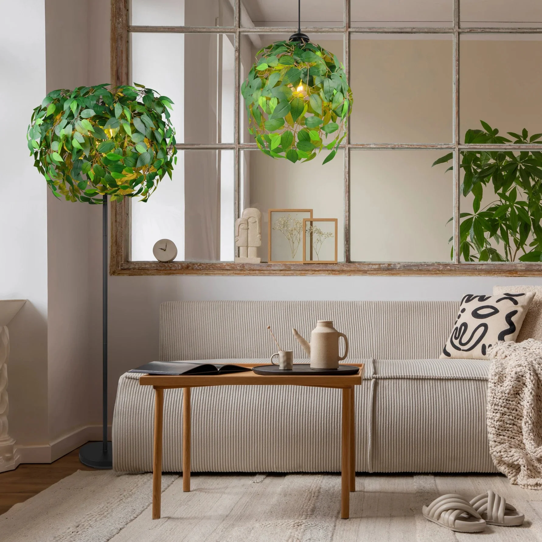 Leavy Modern Floor Lamp - Various Colours - Image 8